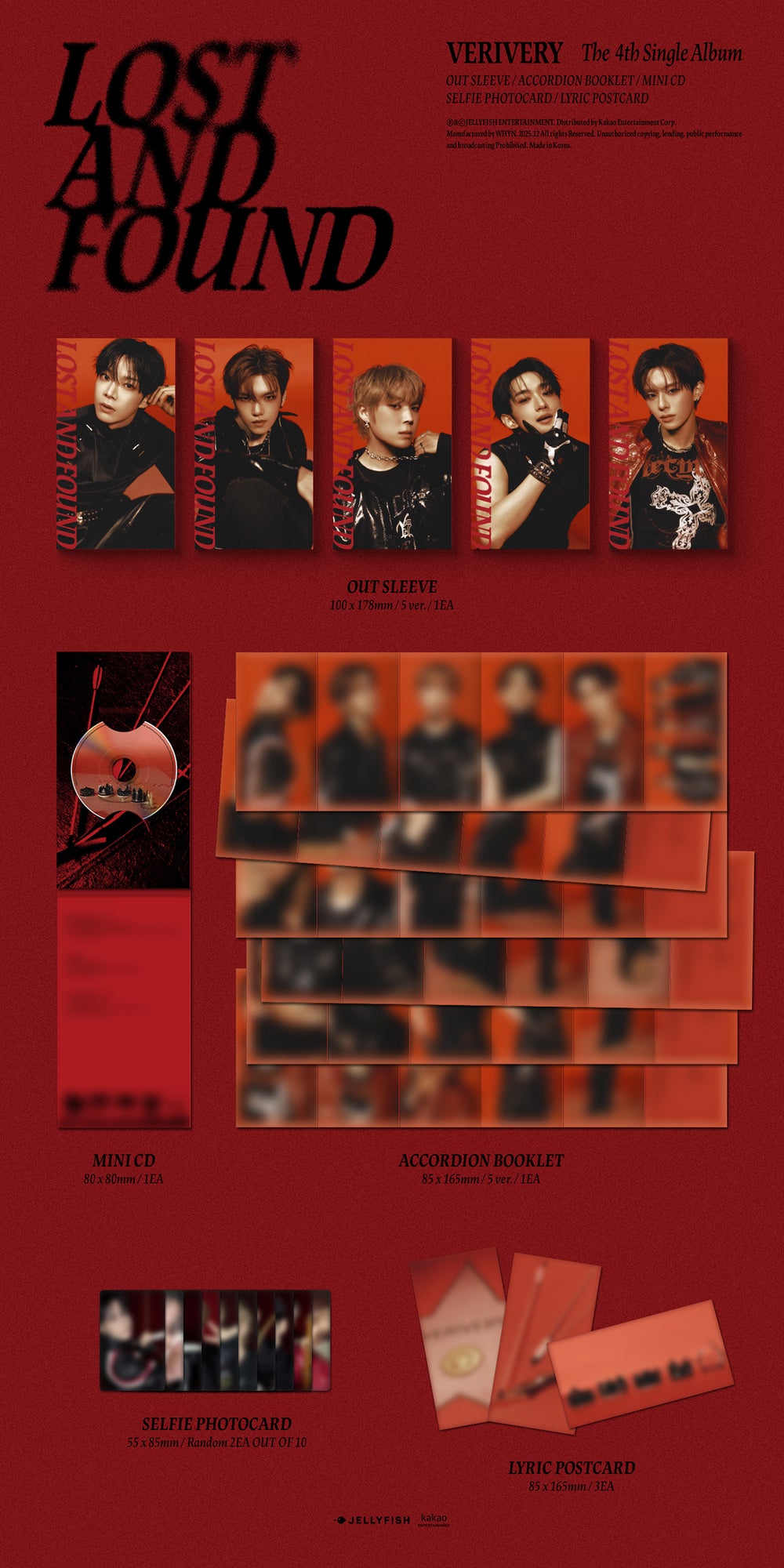 VERIVERY - Lost and Found / 4th Single Album (Light ver.) detail 5