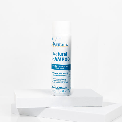GRAHAMS Natural Shampoo 250mL_Itchy Sensitive Scalp 99 Naturally Derived Ingredients