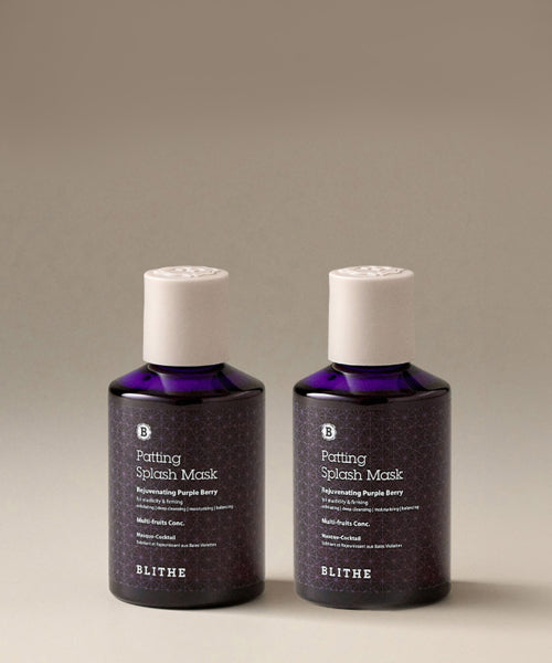 BLITHE BLITHE Patting Splash Face Wash Pack Purple Berry Double Set