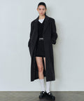 MUSINSA STANDARD WOMAN MUSINSA STANDARD WOMAN Coat Charcoal Gray