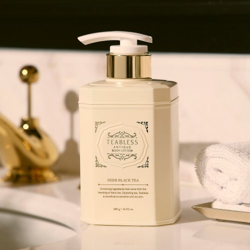 TEABLESS TEABLESS Antique Body Lotion Herb Black Tea Scent 480ml