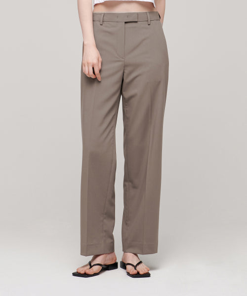 MUSINSA STANDARD WOMAN MUSINSA STANDARD WOMAN Slacks Dusty Beige