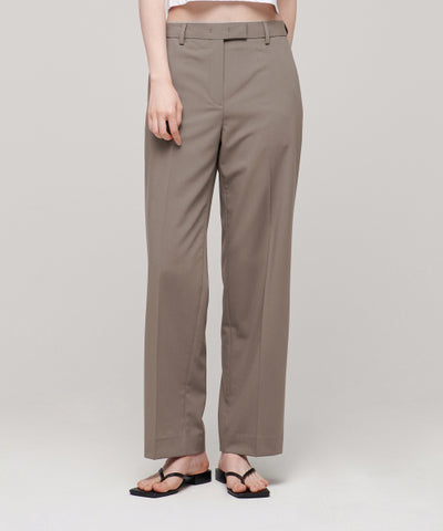MUSINSA STANDARD WOMAN Slacks Dusty Beige