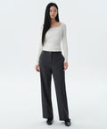 MUSINSA STANDARD WOMAN MUSINSA STANDARD WOMAN Slacks Gray