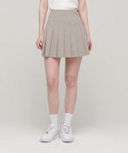 MUSINSA STANDARD WOMAN MUSINSA STANDARD WOMAN Women's Pleated Mini Skirt [Light Beige]