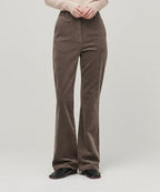 MUSINSA STANDARD WOMAN MUSINSA STANDARD WOMAN Boot Cut Corduroy Pants Khaki Brown