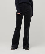 MUSINSA STANDARD WOMAN MUSINSA STANDARD WOMAN Women's Boot Cut Corduroy Pants (Dark Gray)