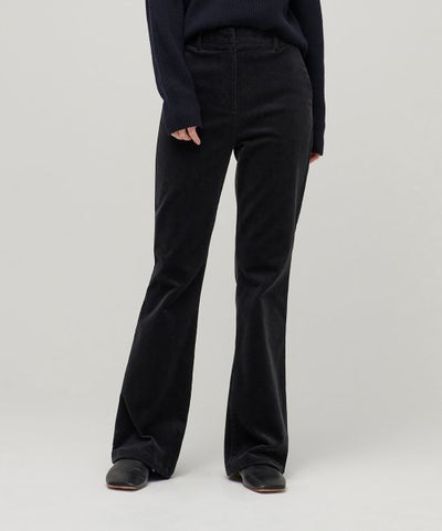 MUSINSA STANDARD WOMAN Women's Boot Cut Corduroy Pants (Dark Gray)
