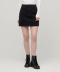MUSINSA STANDARD WOMAN MUSINSA STANDARD WOMAN Women's Corduroy Mini Skirt (Dark Gray)