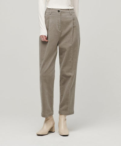 MUSINSA STANDARD WOMAN Women's Tapered Corduroy Pants Light Beige