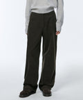 MUSINSA STANDARD WOMAN MUSINSA STANDARD WOMAN Wide Corduroy Pants Dusty Khaki