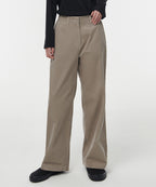 MUSINSA STANDARD WOMAN MUSINSA STANDARD WOMAN Women's Wide Corduroy Pants [Light Beige]