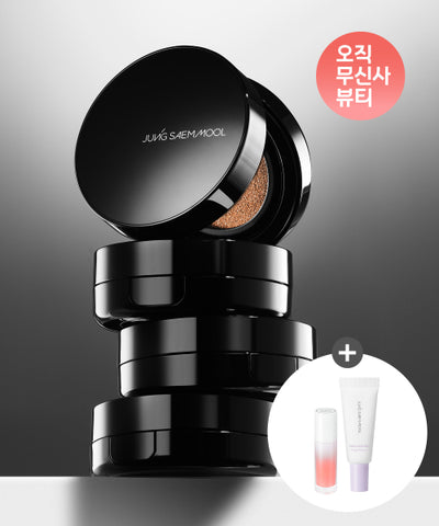 JUNGSAEMMOOL Essential Skin Nuder Longwear Cushion (Mini Glow Tint #Early Peach + Primer 5ml)