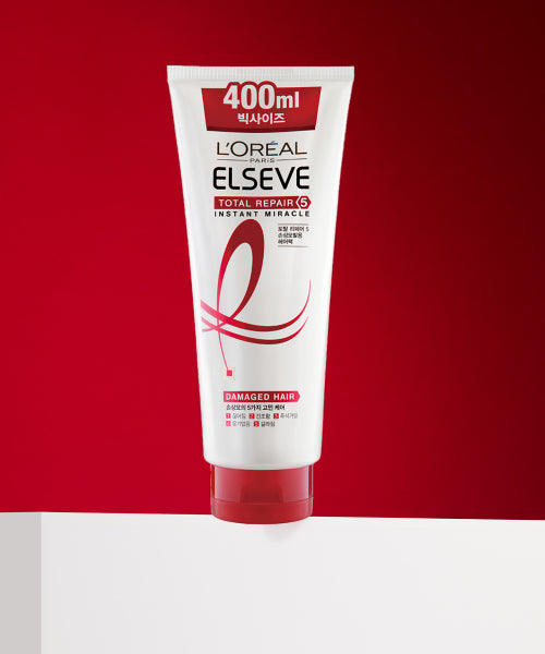 LOREALPARIS Total Repair 5 Instant Miracle Jumbo Hair Pack 400ml