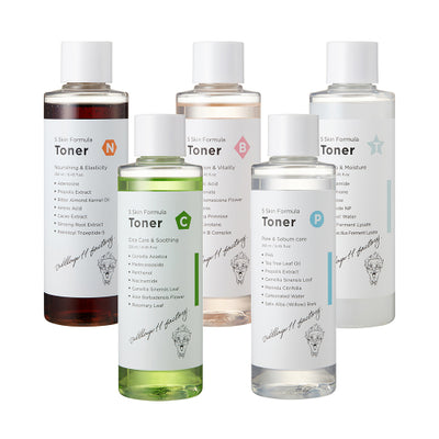 [2pack] 5 Skin Formula Daily Alphabet Toner 250ml 5 types, choose 2