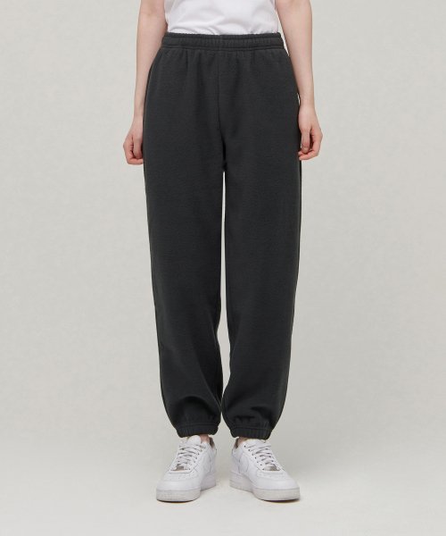 MUSINSA STANDARD WOMAN MUSINSA STANDARD WOMAN Women's Polar Fleece Sweatpants Dark Gray