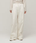 MUSINSA STANDARD WOMAN MUSINSA STANDARD WOMAN Women's Two-Tuck Wide Chino Pants Cream