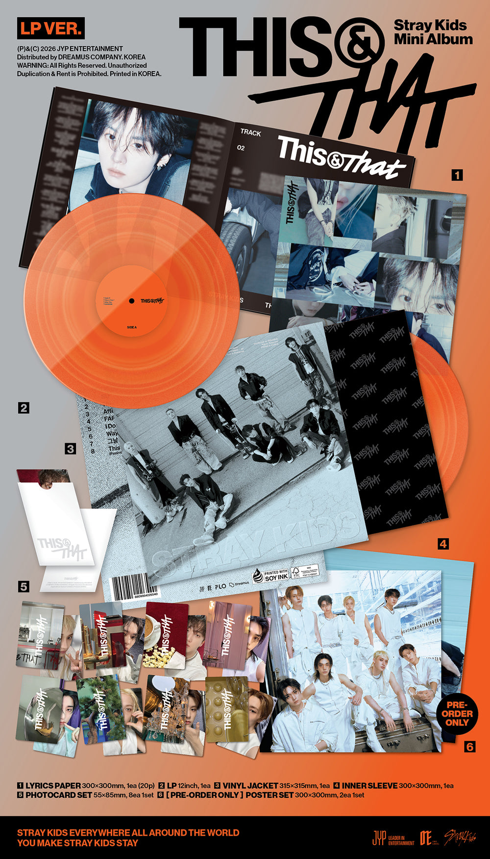 Strays Add Stray Kids - THIS & THAT / Mini Album (LP VER.) – Seoul Selects