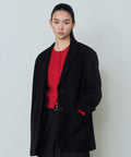 MUSINSA STANDARD WOMAN MUSINSA STANDARD WOMAN Women's Jacket Over Shoulder Blazer [Black]