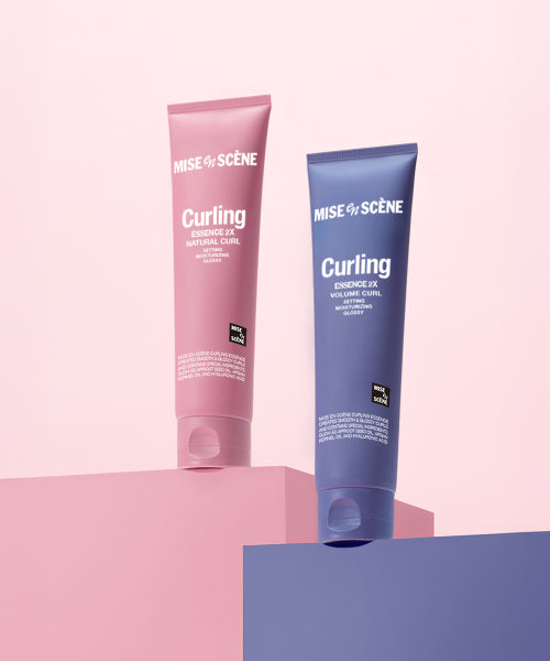 MISEENSCENE Curling Essence 2X 150ml 4 packs (Natural Curl/Volume Curl)