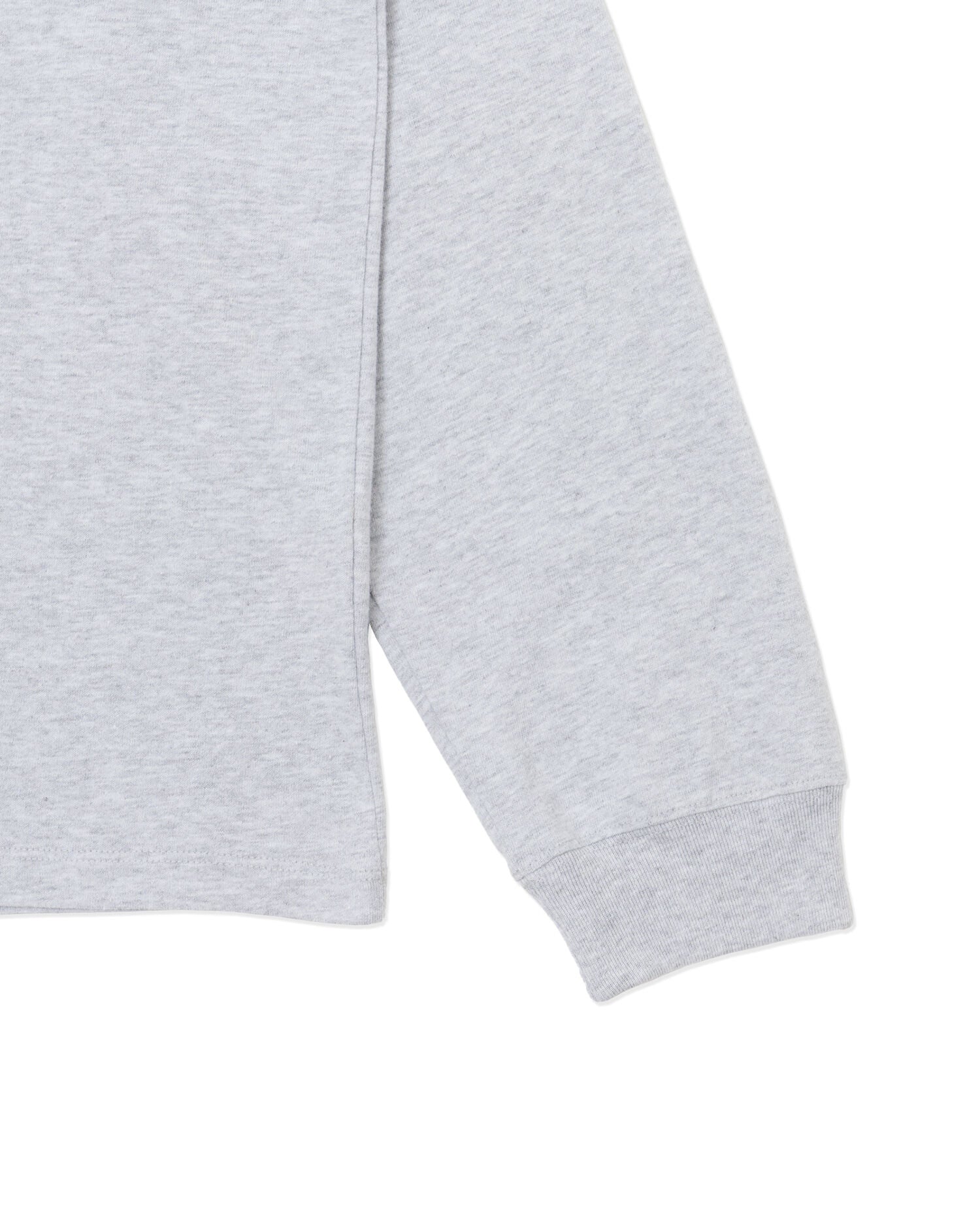 HELLO SUNRISE Sun Stamp L/S Tee_Gray