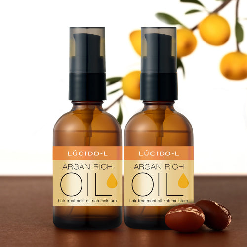 LUCIDO L Argan Hair Treatment Rich Oil 60ml x 2