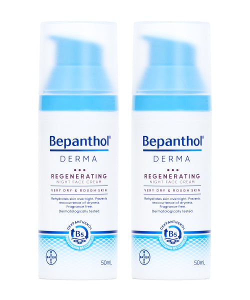 BEPANTHOL Derma Regenerating Night Face Cream 50ml x 2