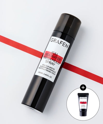 Jeju Seawater Mega Hold Spray 250ml (+ 30ml Volume Up Curl Cream provided)
