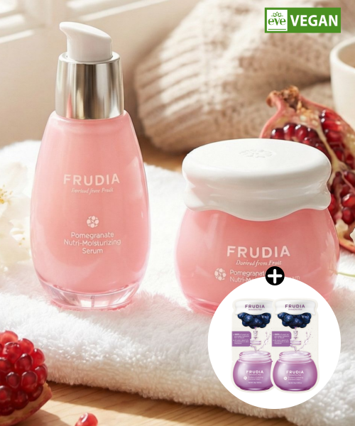 FRUDIA FRUDIA Pomegranate Moisturizing Serum + Cream Set
