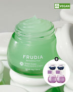FRUDIA [Pore Sweeping] Green Grape Pore Control Cream (+ 3ml sample included)