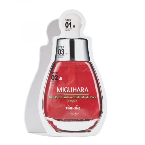 MIGUHARA MIGUHARA Big 3 Step Anti Wrinkle Mask Pack 10 sheets
