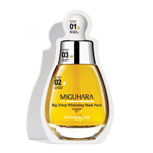 MIGUHARA MIGUHARA Big 3 Step Ultra White Mask Pack 10 sheets