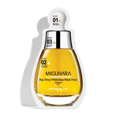 MIGUHARA Big 3 Step Ultra White Mask Pack 10 sheets