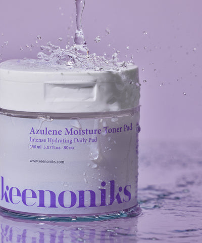 KEENONIKS Azulene Moisture Toner Pad (80 sheets)