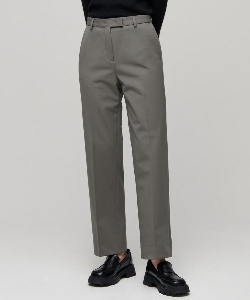 MUSINSA STANDARD WOMAN MUSINSA STANDARD WOMAN Slacks Warm Gray