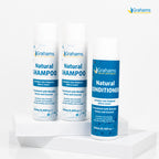 GRAHAMS Natural Shampoo 250ml x 2 + Conditioner 250ml SET