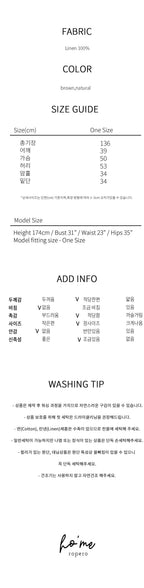homeropero homeropero linen overall jumpsuit