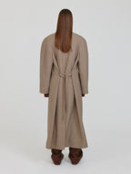 EENK ZENOA Oversized Coat - Beige