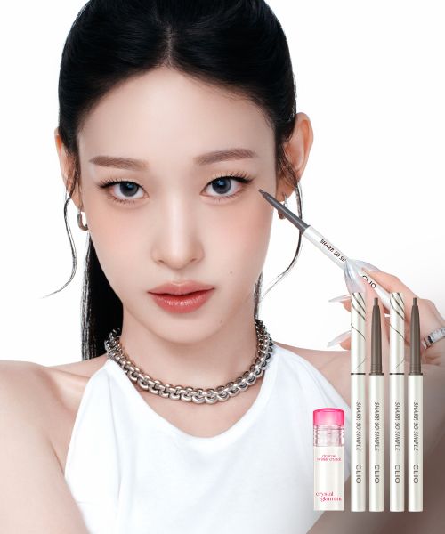 clio [2pack] Sharp So Simple Waterproof Pencil Liner [gift] Glam Tint Mini