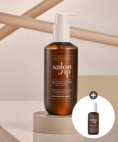 Salon Zip Scalp Renewing Shampoo 400g (Scalp Shampoo 50g provided)