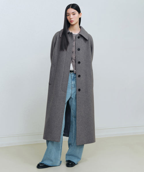 MUSINSA STANDARD WOMAN MUSINSA STANDARD WOMAN Coat Medium Gray