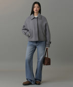 MUSINSA STANDARD WOMAN MUSINSA STANDARD WOMAN Coat Medium Gray