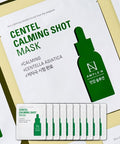 AMPLEN AMPLEN Sentel Calming Shot Calming Mask Pack 10 sheets