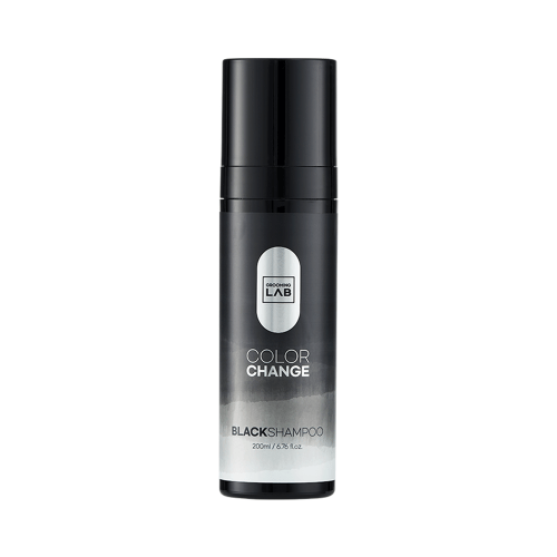 GROOMING LAB Natural gray hair care color change black dye shampoo 200ml
