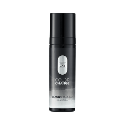 Natural gray hair care color change black dye shampoo 200ml