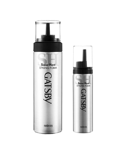 GATSBY Styling Foam Super Hard 185g + 65g