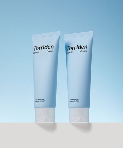 [SET] Dive-in Low Molecular Hyaluronic Acid Cream 80ml x 2 [Total 160ml] (+Dive-in Soothing Cream 20ml)
