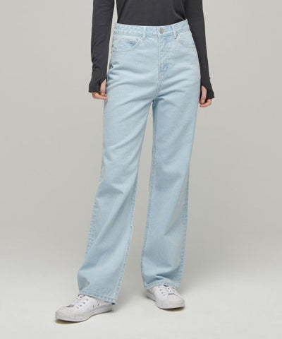 MUSINSA STANDARD WOMAN Denim Pants Pale Blue