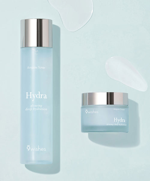 9WISHES 9WISHES Hydra Ampoule Toner & Cream Set