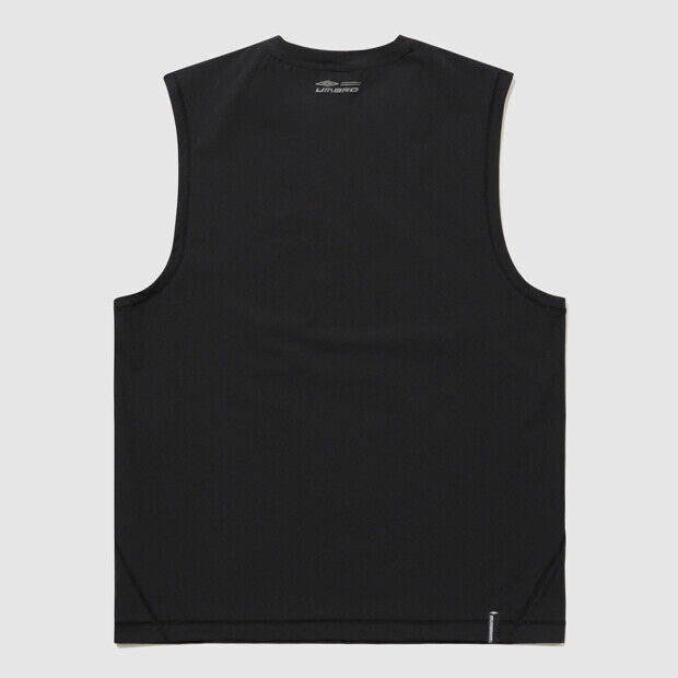 UMBRO [COOLING] All-round cooling tricot sleeveless t-shirt black UR121SSL21